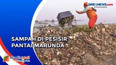 Tumpukan Sampah di Pesisir...