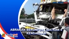 Tabrakan Beruntun Libatkan...