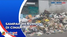 Tumpukan Sampah di Cimahi...