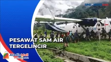 Pesawat Sam.Air Tergelincir...