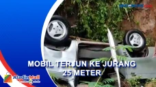 Mobil Terjun ke Jurang...