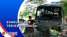 Bus Terjebur Sungai...