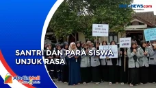 Ratusan Santri Tuntut...