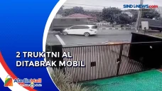 Mobil Tabrak 2 Truk...