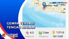 Gempa Magnitudo 4,3...