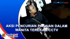 Aksi Pencurian Pakaian...