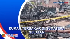 Tujuh Rumah Hangus Terbakar...
