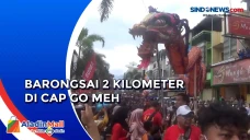 Puluhan Barongsai Sepanjang...