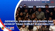 Prabowo Nonton Konser...