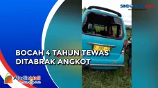 Ditabrak Angkot, Bocah...