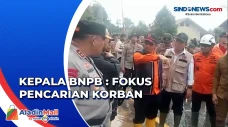 Tinjau Lokasi Longsor...