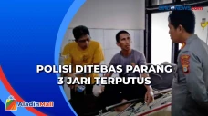 Anggota Polisi Ditebas...