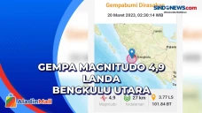 Gempa Magnitudo 4,9...