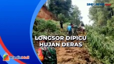 Longsor Tutup Jalan...