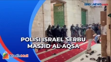 Aksi Brutal Polisi Israel...