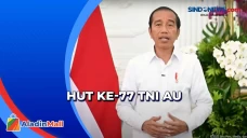 HUT ke-77 TNI AU, Presiden...
