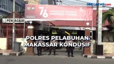 Situasi di Polres Pelabuhan...