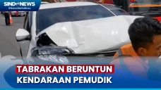 Tabrakan Beruntun di...