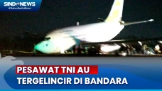 Pesawat TNI AU Tergelincir...