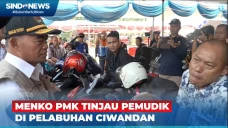 Menko PMK Tinjau Pemudik...
