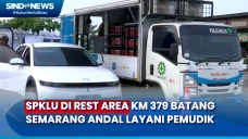 SPKLU di Rest Area KM...