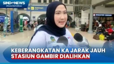 Keberangkatan KA Jarak...