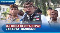 Jelang Peresmian, Kereta...
