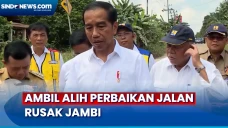 Jokowi Tinjau Jalan...