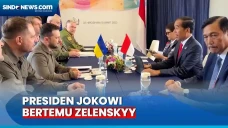 Bertemu Zelenskyy, Presiden...