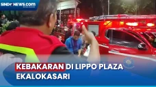 Kebakaran di Lippo Plaza...