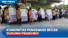 Komunitas Becak Dukung...