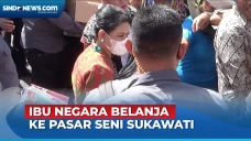 Momen Ibu Negara Iriana...