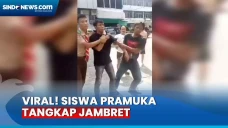 Siswa Pramuka Tangkap...