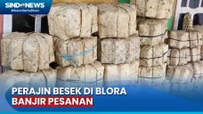 Perajin Besek di Blora...