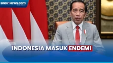 Jokowi Sebut Kasus Harian...