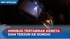 Minibus Terjun ke Sungai...