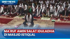 Wapres Maruf Amin Salat...