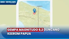 Gempa Magnitudo 6,2...
