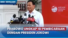 Prabowo Ungkap Isi Pembicaraan...