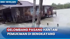 Warga Panik saat Gelombang...