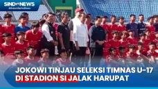 Presiden Jokowi Tinjau...
