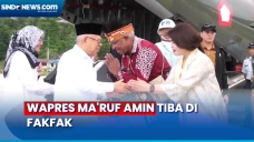 Wapres Maruf Amin Tiba...