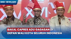 3 Bakal Capres Adu Gagasan...