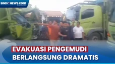 3 Truk Fuso Tabrakan...
