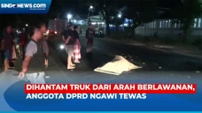 Dihantam Truk dari Arah...