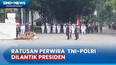 Momen 833 Perwira TNI-Polri...