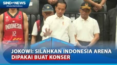 Resmikan Stadion Indonesia...