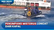 Loncat dari KMP Prahita...
