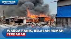 Belasan Rumah Terbakar...
