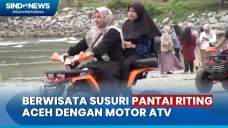 Asyiknya Menyusuri Pantai...